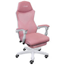 CADEIRA GAMER ROCKET BRANCA COM ROSA - CGR10BRS