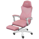 CADEIRA GAMER ROCKET BRANCA COM ROSA - CGR10BRS