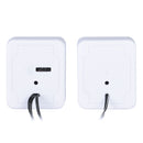 Caixa De Som 2.0 Usb 5v 2x 1w Com Controlador De Volume Branca - Vs-01b
