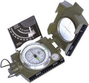 BÚSSOLA PROFISSIONAL TIPO MILITAR K-4074 41148 - ESCALA MÉTRICA GRADUADA - TABELA PARA CÁLCULO