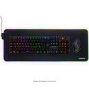 Mouse Pad Gamer Warrior Cronos Flexível Rgb Xl Ac341