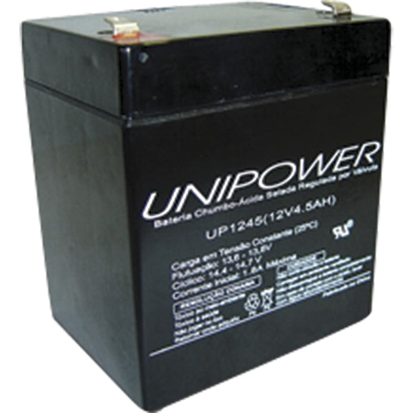 Bateria 12v 4,5a Selada Up1245 Unipower