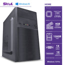 COMPUTADOR HOME H100 - J1800 2.41GHZ  MB ASROCK MEM 4GB DDR3 SODIMM SSD 120GB 1SERIAL 1PARALELA FONTE 200W WINDOWS 10PRO