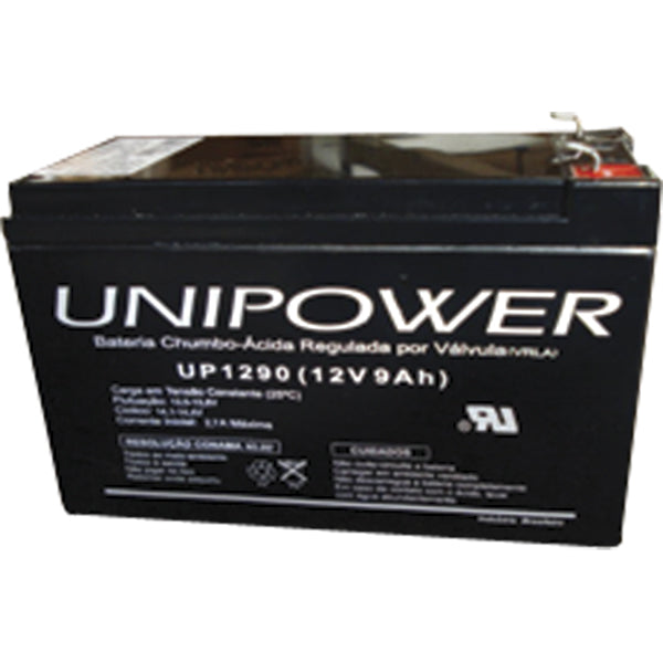 Bateria 12v 9a Selada Up1290 Unipower