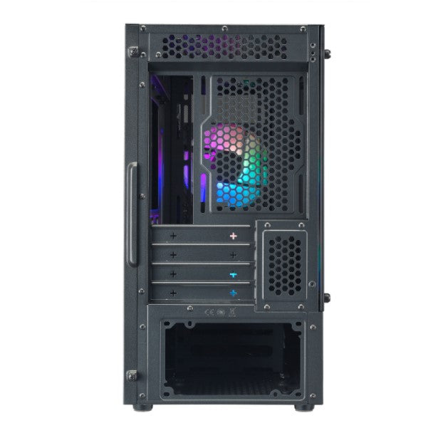 Gabinete Masterbox Mb311l Argb, Lateral Em Vidro Temperado, 2 Fans, Frontal Tela - Mcb-b311l-kgnn-s02