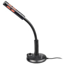 Microfone P2 Flexível Preto E Vermelho Ph375
