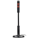 Microfone P2 Flexível Preto E Vermelho Ph375