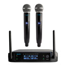 Microfone Sem Fio De Mao Duplo Uhf Ls902 Digital+