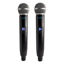 Microfone Sem Fio De Mao Duplo Uhf Ls902 Digital+