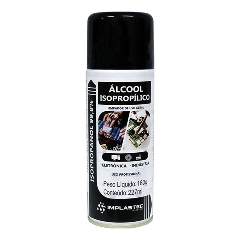 ALCOOL ISOPROPILICO 99,8% AEROSSOL 160G 227ML