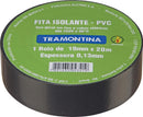 FITA ISOLANTE 0.13 X 19MM PRETA 5 METROS - PC / 10