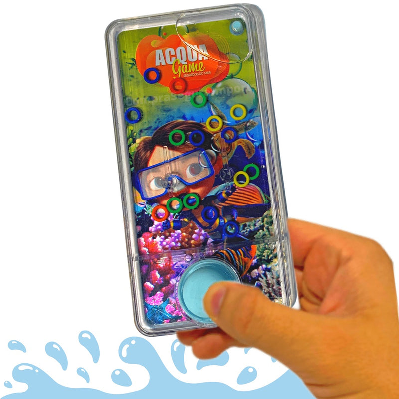 Aquaplay Jogo De Argolas Retro Play Game Animais Marinhos