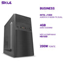 Computador Business B100 Intel J1800 2.41ghz Asrock Sem Hd/ssd Mem 4gb Ddr3 Sodimm 1x Serial + 1x Paralela Fonte 200w