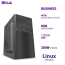 Computador Business B300 Quad Core I3 10105 Memória 8gb Ddr4 Ssd 128gb Fonte 200w Linux Ubuntu