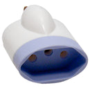 Plug Adaptador Reverso 2p+t 15a 250v P/pino Chato Sortido 1632 Daneva