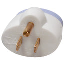 Plug Adaptador Reverso 2p+t 15a 250v P/pino Chato Sortido 1632 Daneva