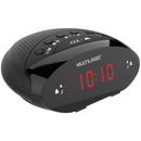 Caixa De Som E Rádio Relógio Fm New 2 Sp399