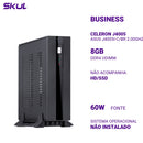 Mini Computador Business B100 Celeron J4005 Asus J4005i-c/br 2.00ghz Mem 8gb Ddr4 Sem Hd/ssd Fonte 60w