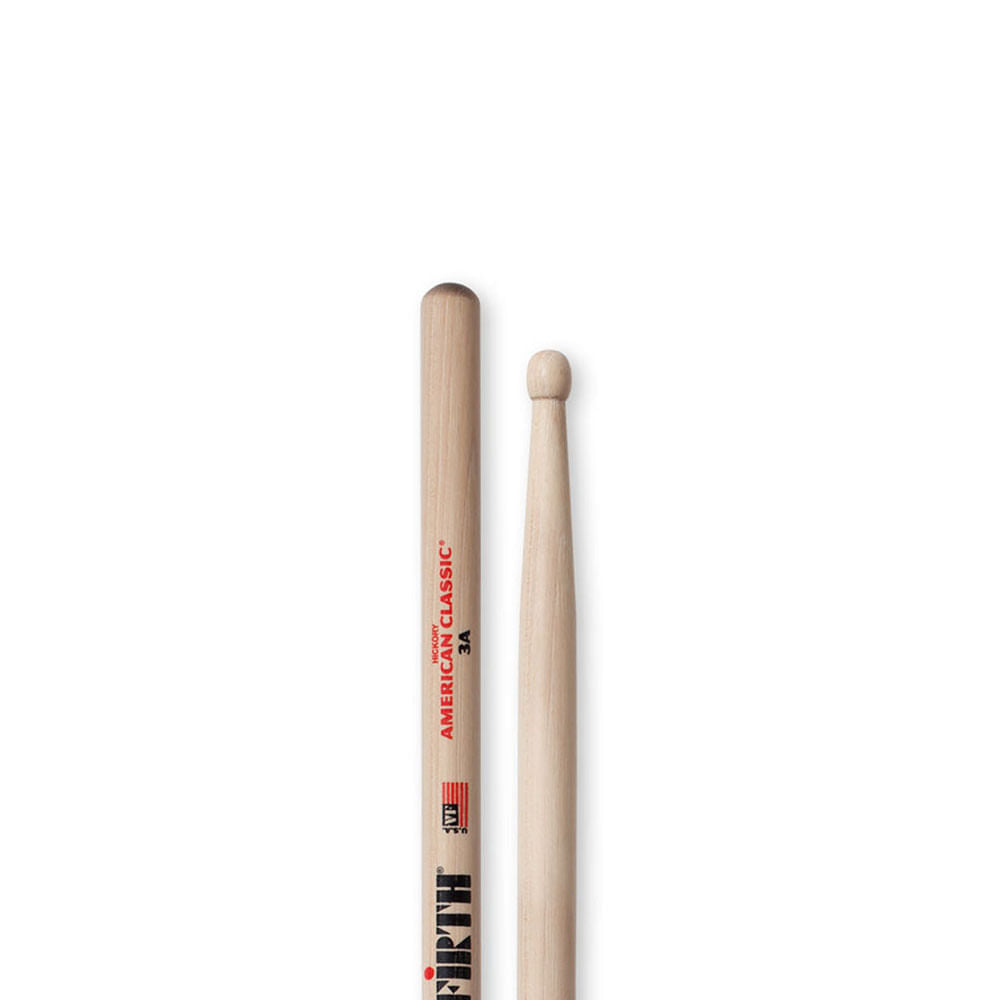 Baqueta American Classic 3a Ponta De Madeira 3a Vic Firth