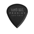 Palhetas Mini Prodigy 1.5mm Pretas Pct C/6 P09200 Ernie Ball