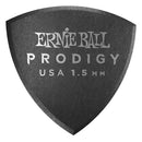 Palhetas Larg Shield Prodigy 1.5mm Pretas Pct C/6 P09332 Ernie Ball