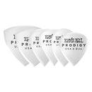 Palhetas Multipack Prodigy 2.0mm Brancas Pct C/6 P09343 Ernie Ball