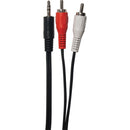 Cabo P2 St + 2rca 1,80m Preto C/10 Loud