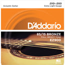 Encord. Violao Ez900 010 Extra Leve C/ Corda Extra Daddario