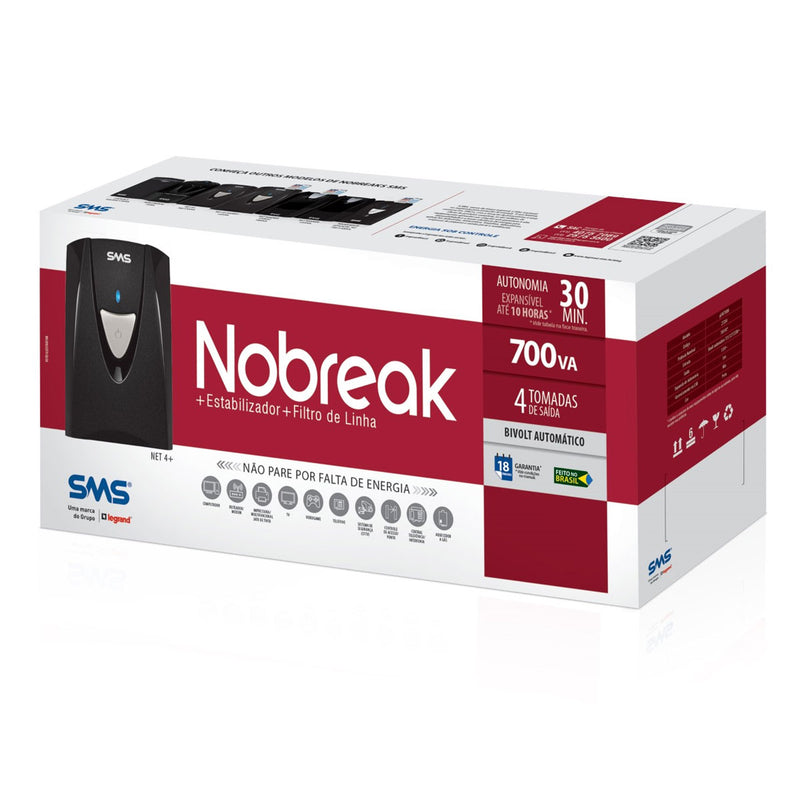 Nobreak Net4+ Usm 1500va Bivolt Entrada 115/220v E Saida 115v - 27296