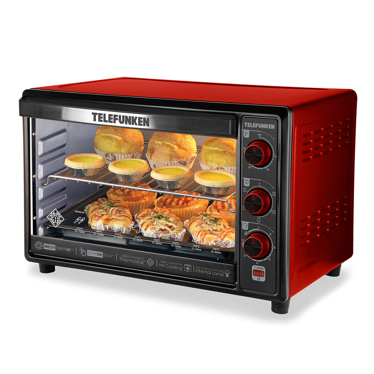 Forno Eletrico 50l 1600w Tf-r550c 110v