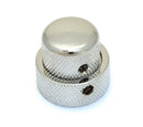 Knob Metal P/ Baixo Push Pull Curto Grosso Cromado Pct C/3 Dolphin