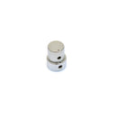 Knob Metal P/ Guitarra Push Pull Fino Longo Cromado Pct C/3 Dolphin