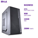 Computador Business B300 Dual Core I3 3220 Mem 8gb Ddr3 Ssd 240gb Fonte 200w Windows 10 Pro