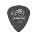 Palheta Tortex 0,73mm Preta Pct C/72 488r.73 Dunlop