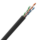 Cabo Lan U/utp Cat.5e 24awg 4 Pares Cmx Uso Externo 305m Preto 100% Cobre