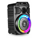 Caixa De Som Amplificada Multiuso 8"" 300w Tws Bluetooth/usb/fm/sd Com Bateria Interna Cm 300 31718