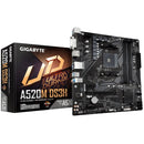 Placa Mae Gigabyte P/ Amd Am4 A520m Ds3h 4xddr4 128gb, Hdmi, Dvi, Dp, M.2, 2 X1, 1 X16, Usb 3.2, Ryzen 5000 Series