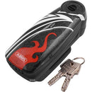 Trava De Disco Abus Detecto 7000 Rs1 - Grafismo Flame Preta