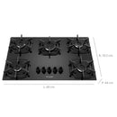 Fogao 5b Mueller Mesa Vidro Cooktop  - 60.1270.002