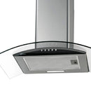 Coifa 60cm Fischer Parede Fit Vidro Curva Inox 220V - 28017-63481