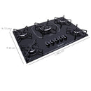 Fogao 5b Atlas Agile Up Glass Cooktop Mesa Vidro Tripla Chama - 300001010