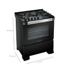 Fogao 5b Mueller Decorato Vetro Triplachama Mesa V - 601230052