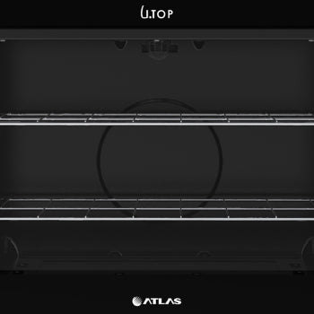 Fogao 5b Atlas New Utop Mesa Inox - 300001222