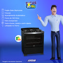 Fogao 5b Dako Diplomata Mesa Vidro C/ Acen - 300001001