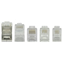 Conector Rj45 8x8 Cat5e (pacote C/100 Conectores) Cy-p8p8c00-100 - PC / 100
