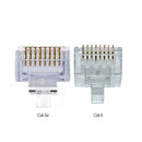 Conector Rj45 8x8 Cat5e (pacote C/100 Conectores) Cy-p8p8c00-100 - PC / 100