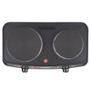 Fogao Eletrico Com 2 Bocas Preto 1900w 110v Tf-ae10500