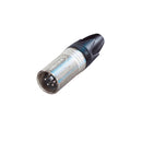 Conector Xlr Cabo Macho 4 Polos Nickel Nc4mxx Neutrik