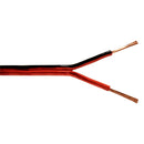 Cabo Bicolor Cristal 2x20awg 2x0,50mm Vermelho C/100m Pompeia