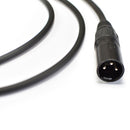 Cabo Para Microfone Xlr Macho / Xlr Femea Ninja Lw 30ft 9,15 Metros Preto